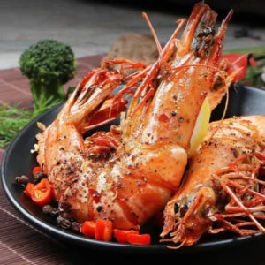 ๐ฆ Colossal Deep-Sea Black Tiger Prawns