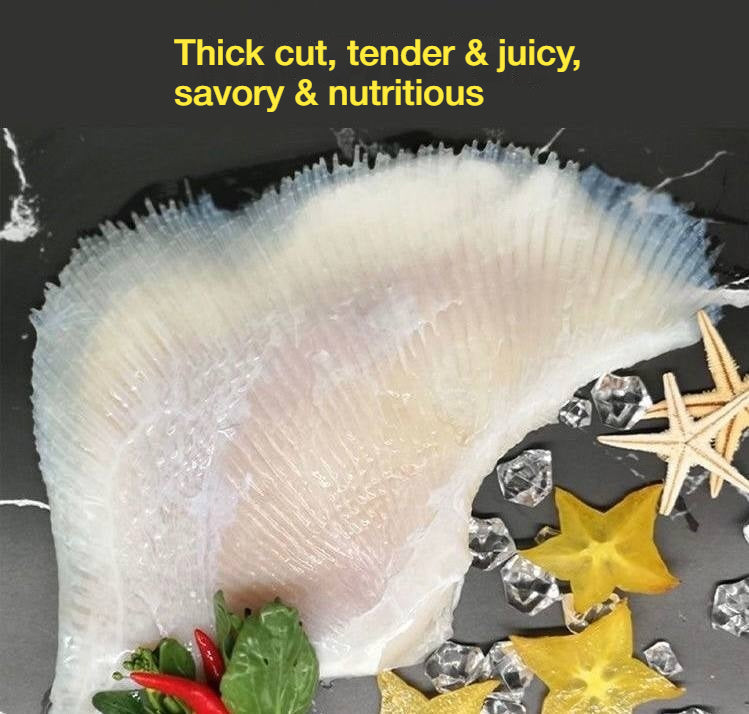 🌊 Deep-Sea Stingray Wings(Premium Thick-Cut) — The Ultimate "Crunch" Experience in SG!